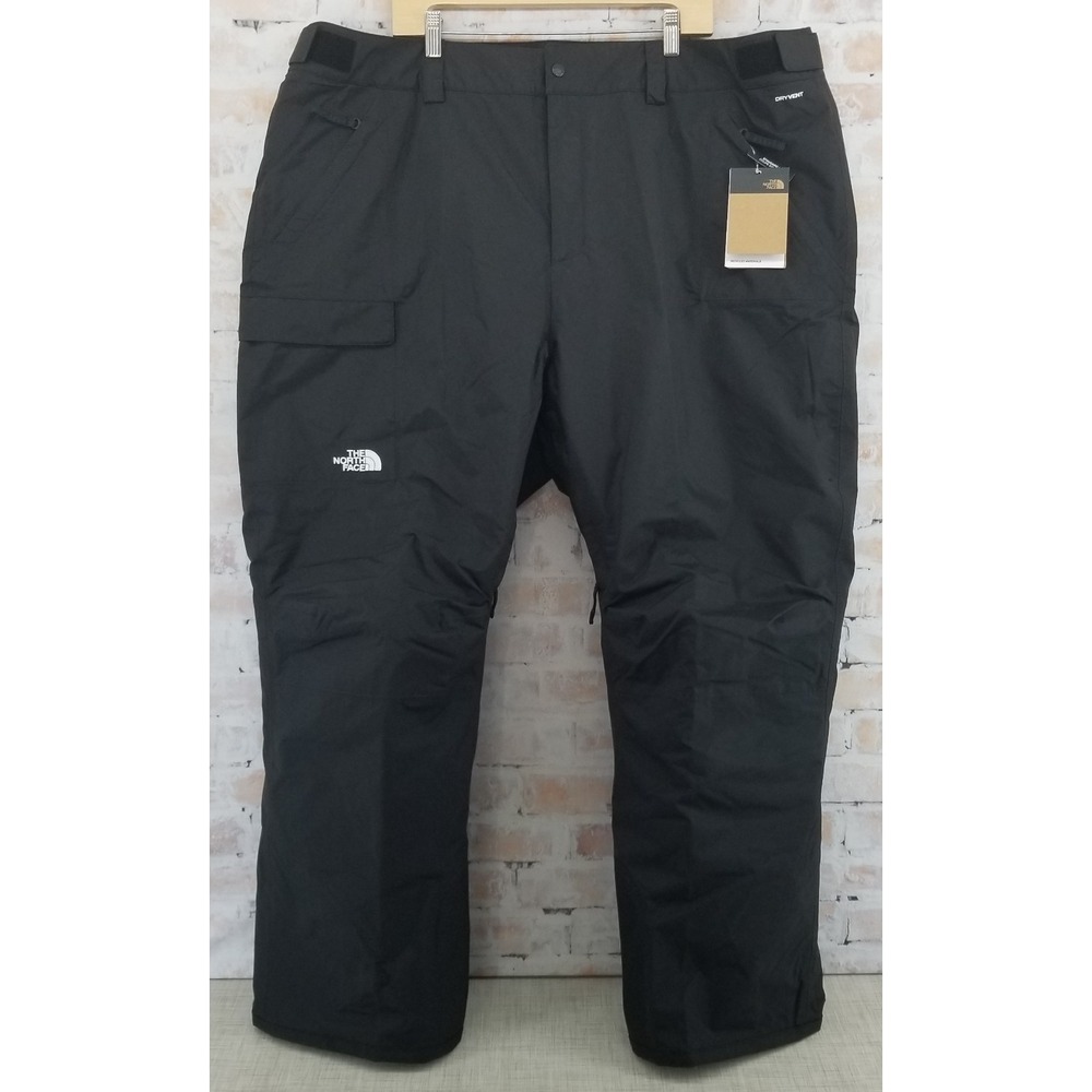 NWT The North Face Women's Freedom Insulated Snow Pants TNF Black 3X Short